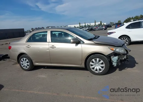 2010 Toyota Corolla Le z USA, uszkodzony, nr VIN 1NXBU4EE6AZ245853
